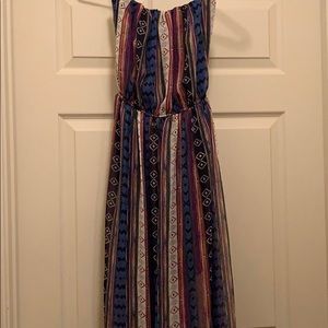 Patterned Maxi Dress